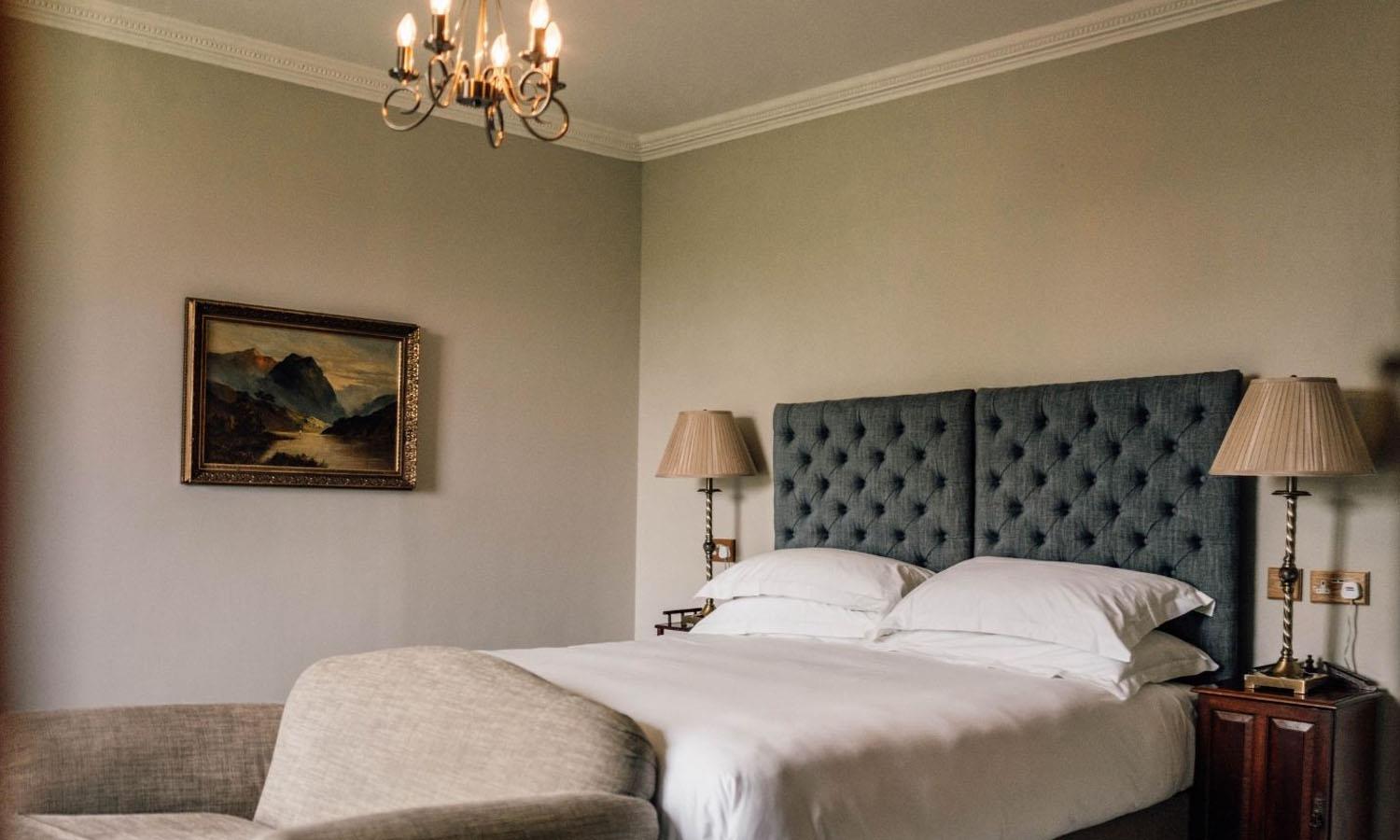 Radclyffe bedroom at Forss House Hotel