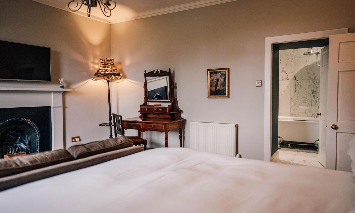 Radclyffe bedroom at Forss House Hotel