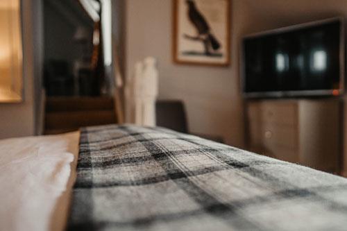 Bedroom at Broadford Hotel 