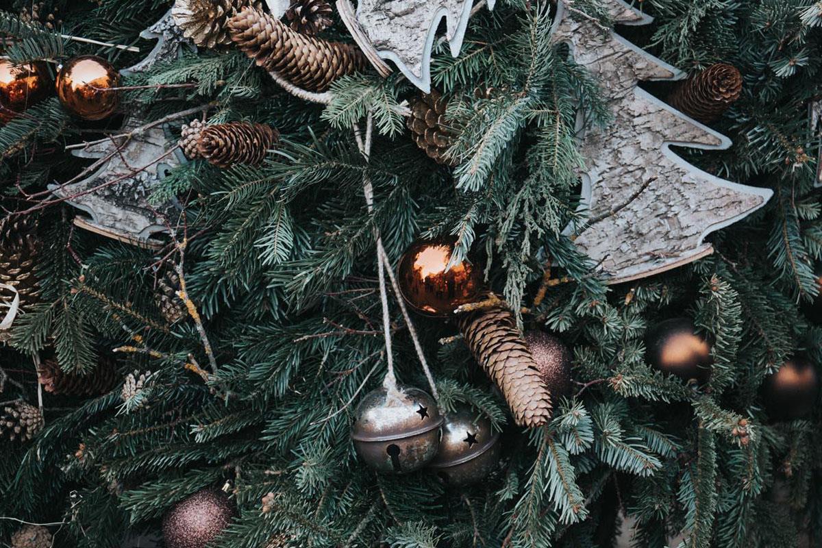 Christmas tree with decorations