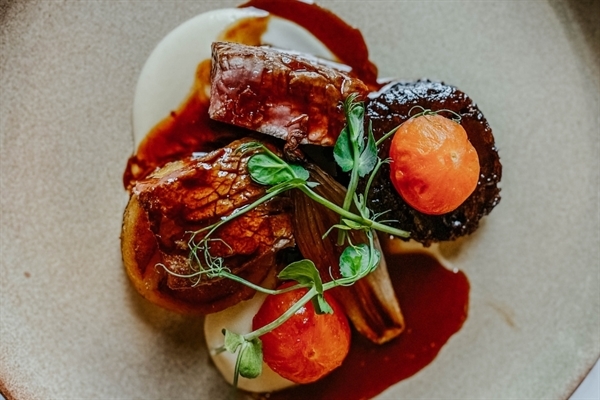Seven course tasting menu